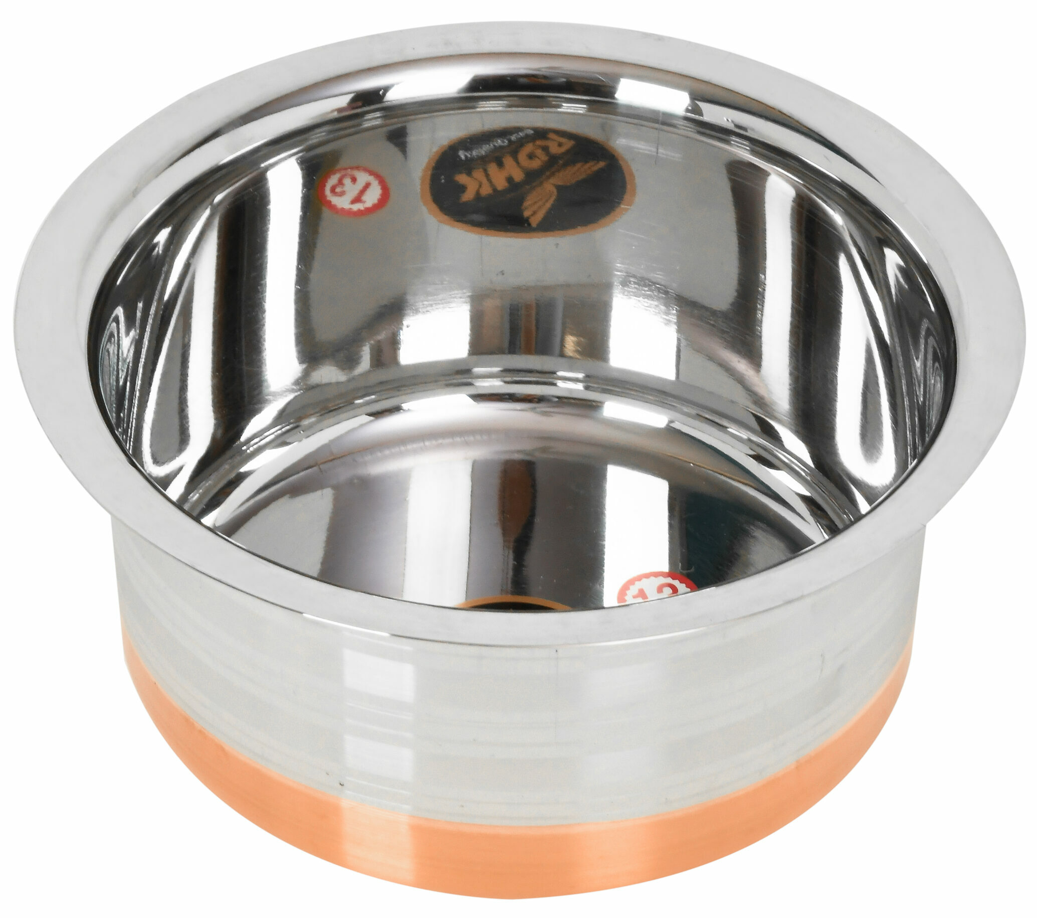Stainless Steel Copper Base Patila 13 No