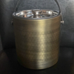Designer Ice Buckets 3L# Stainless Steel Double Walled , Designer Finish