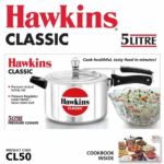 Hawkins Pressure Cooker 5 Litre 5lt Classic Brand new In Box